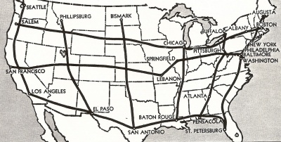 Which president supported the formation of the Interstate Highway System?