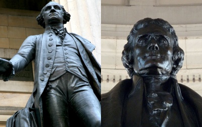 Which two presidents died on the same day which happened to be the 50th anniversary of the Declaration of Independence.