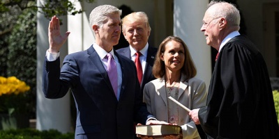 Who selects the Supreme Court Justices?