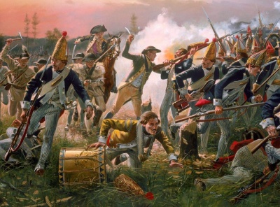 Under the command of General Horatio Gates,  the Americans won their first major victory of the Revolutionary War in which battle?