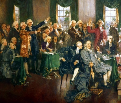 What happened at the Constitutional Convention?