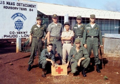 Which president deployed the Military Assistance Advisory Group to train the Army of the Republic of Vietnam?
