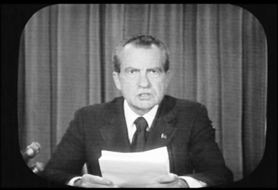 Which president was involved in the Watergate Scandal?
