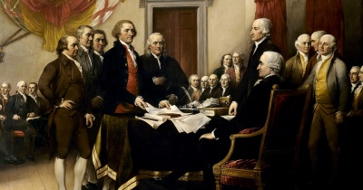 Who were the only two presidents to have signed the Declaration of Independence?